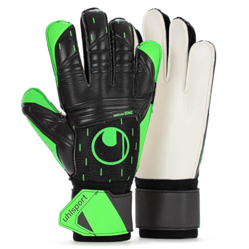 uhlsport Classic Soft Advanced Fußball Torwarthandschuhe für Kinder und Herren, Torwart-Handschuhe, Fussball-Handschuhe mit Handgelenkfixierung - atmungsaktiver Textilstoff