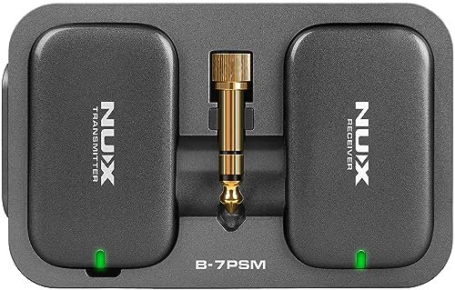 NUX B-7PSM Sistema di monitoraggio personale 5.8GHz, nero, normale