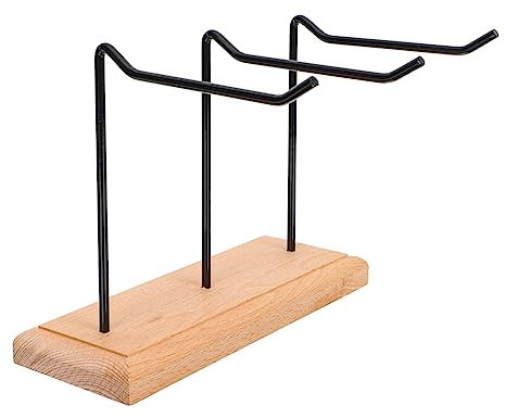 VALICLUD Schmuckständer Holz Und Eisen Für Ohrstecker Armband Und Schlüsselanhänger Display Rack Eleganter Schmuckhalter Für Haushalt Und Tischorganizer