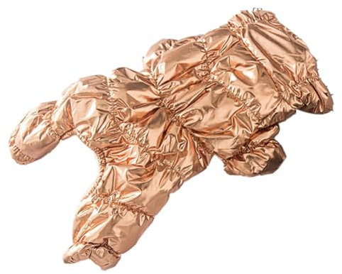 Ruuizksa Winter Hundebekleidung für Kleine Hunde und Katzen, Warme wasserdichte Jacke, Mantel für Haustierwelpen, Französische Bulldogge, A-S
