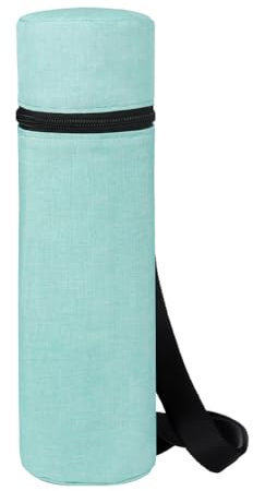 Aosbos Bolsa Isotérmica para Botellas de Vino y Champán, 750ml Portátil Bolsa de Agua con Correa para Senderismo Viajes Camping Fiesta