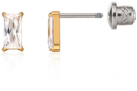 Limerencia Boucles d'Oreilles en Titane Médical G23 Low Sensitive Health Sans Nickel Avec Bouchon à Vis pour Femmes