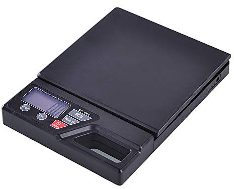 DDKYHU Bilancia da Cucina Digitale ad Alta precisione 0.1G Bilancia Elettronica con Display LCD, Bilancia Multi-unità e Tenuta per Il tè da Forno Domestico (Colore : 2KG/0.1G) (2kg/0.1g) (5kg/1g)