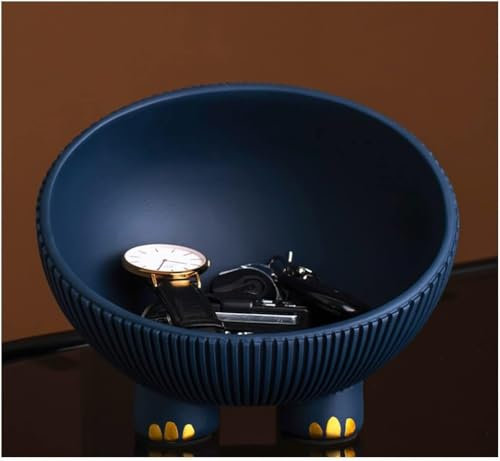 Bandeja para llaves para mesa de entrada, decoración del hogar, diseño semicircular, cuencos decorativos para mesa de centro, llavero de resina, bandejas de joyería, teléfono de escritorio, caja de