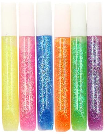 Art Glitzer-Klebestifte | Glitzerkleber mit Präzision | Klebestifte, sichere, feine Klebestifte für Zuhause, Schule, Reisen, Kinder, und Mädchen