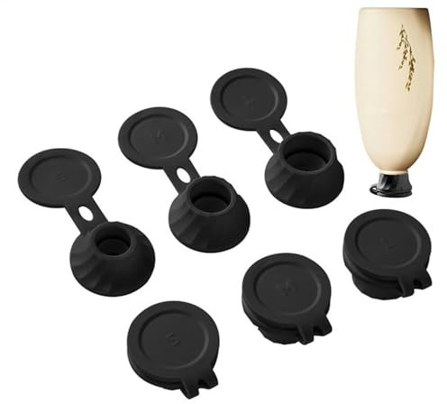 Controfine chiusure di bottiglia girate tappi impostati per lo svuotamento di bottiglie, connessioni di trasmissione 'adattatore in 6 parti | Per ogni goccia di lozioni, shampoo e spezie da c