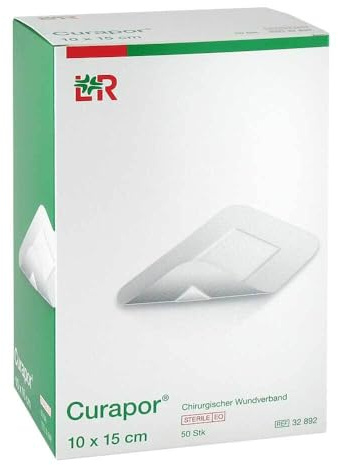 CURAPOR Wundverband steril chirurgisch 10x15 cm 50 St