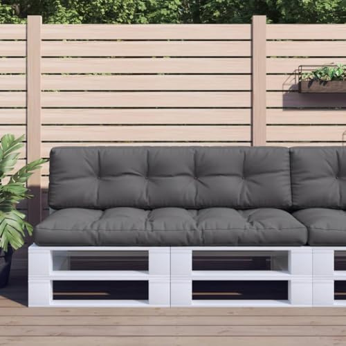 Palettenkissen für den Außenbereich, wasserdicht, mit Hohlfaserfüllung, UV-beständiges und leicht zu reinigendes Polyestergewebe, ideal für Garten, Terrasse, Stuhl oder Wohnzimmer