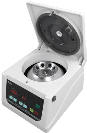 Centrifugeuse de bureau TD4C, 8x10/15ml, 2200xg, 4000r/min, écran LCD, centrifugeuse de laboratoire avec minuterie Grande vitesse