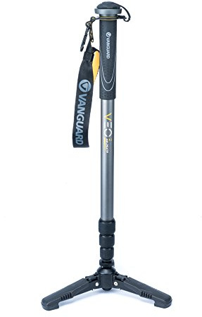 Vanguard VEO 2 AM-264TR Monopode en Aluminium avec Trois Supports Gris