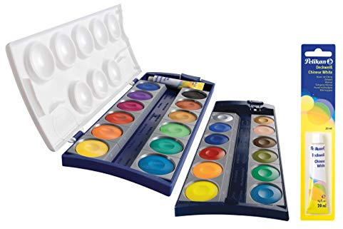 Pelikan-Malset, k24+20ml Deckweiss