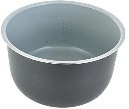 Ninja Official Nano-Ceramic Inner Pot for Foodi [4013J300UK] Compatible with Ninja Foodi OP300UK, Capacity 5L, Black