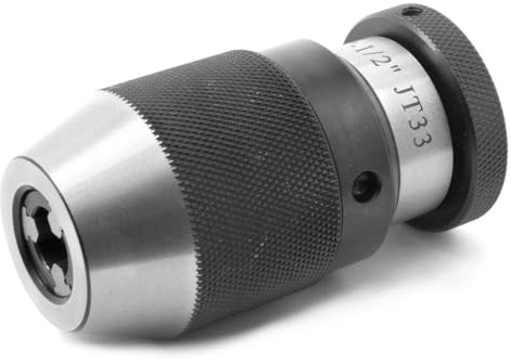 WEN DPA131H Heavy Duty JT33 Keyless Drill Press Chuck with 1/64 to 1/2-Inch Capacity