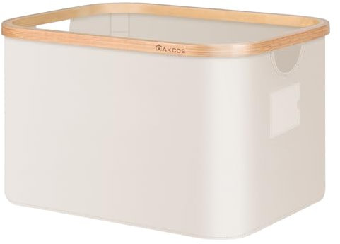 DAKCOS Cesta plegable multifunción, ideal para ropa sucia y almacenamiento, 32L