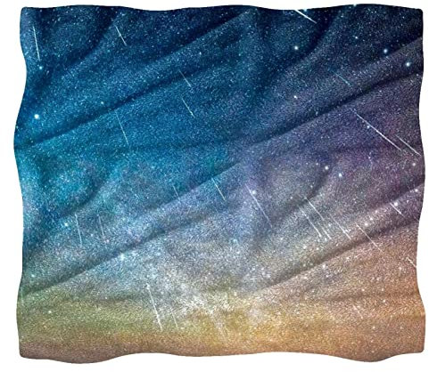 Fleece-Überwurfdecke für Couch, Sofa oder Bett, gemütliche, weiche Decken, fantastisches Himmel-Muster