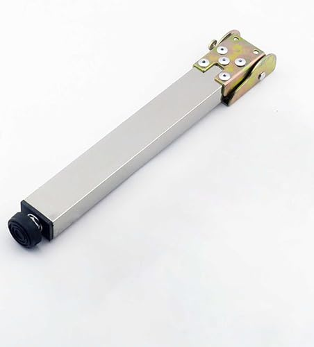 1 Klapptischbein,Metall Tischbeine, Edelstahl Möbelfüße, Verstellbare Klappbare Quadratische Stützfüße, Für Küchentisch, Werkbank, Klapptisch (A-40cm)