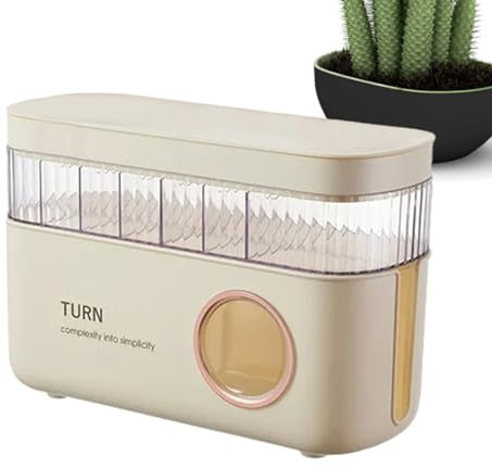 Whrcy Kabelaufbewahrungsbox mit Deckel, Kabelaufbewahrungsbox, Kabelaufbewahrung, geschichtet, für Büro, wasserdichte Kabelaufbewahrung für Büro