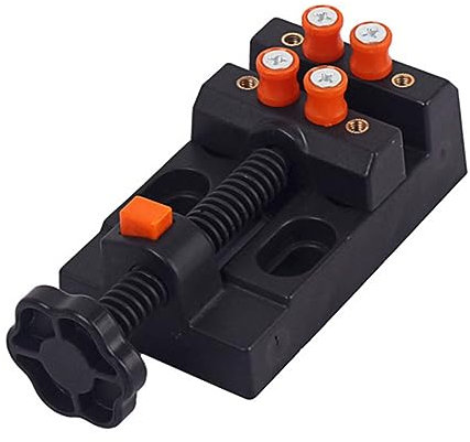 jojofuny Djustable Toggle Clamp for Woodwork Mini Drill Press Vise Clamp Universal Bench Clamp Handheld Fixed Fixture for DIY Projects