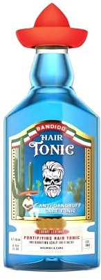 BANDIDO Lozione Capillare Antiforfora 250 ml – Anticaduta Capelli Uomo – Tonica per Capelli – Cuoio Capelluto Irritato con Prurito – Trattamento Lenitivo per Cuoio Capelluto Sensibile