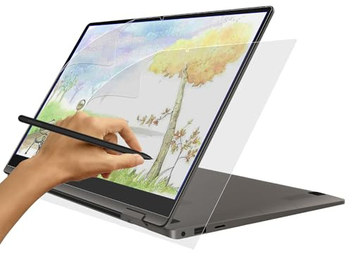 2 Stück Like Matte Papier Folie für Samsung Galaxy Book3 360 Laptop 13 | [Blendfreiem] PET Papier Gefühl schutzfolie zum Zeichnen, Schreiben, Skizzieren