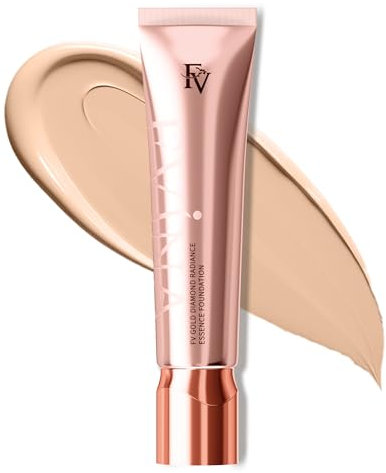 FV Fond De Teint Haute Couvrance Longue Tenue - Maquillage Liquide Hydratant, Convient à Tous Types de Peaux (Wheat, 30g)