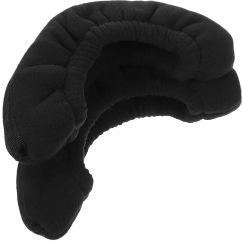 YARNOW Elastische Schlittschuhschoner Paar Verschleißfester Kufenschutz Weiches Saugfähiges Material Wiederverwendbar Schutz Für Eislaufschuhe in Schwarz Größe 35