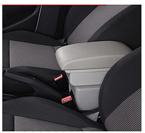 Para Seat Caja Reposabrazos Para Ibiza 6j Para Ibiza 6L Contenido La Tienda Central Caja Almacenamiento Con Portavasos Cenicero Productos Con USB Caja Organizadora Reposabrazos Caja Almacenamient(C5 g