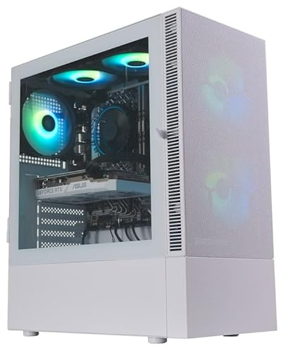 OcUK Gaming Quartz Pre-Built PC - Intel Core i5-12400F, RTX 5060, 16GB RAM
