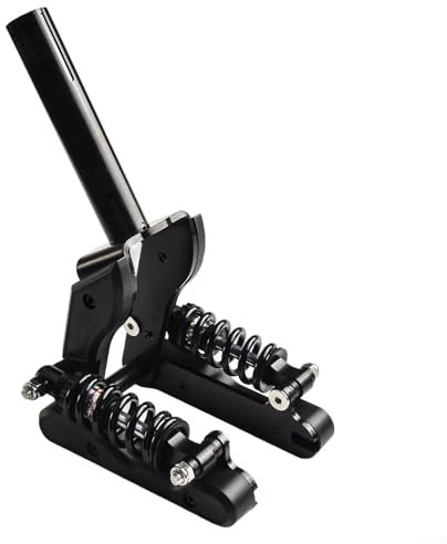 1 fourche de suspension à tube avant pour trottinette électrique, stabilité et contrôle améliorés pour M365 Pro 1S, accessoires anti-vibrations pour trottinette électrique (rouge)