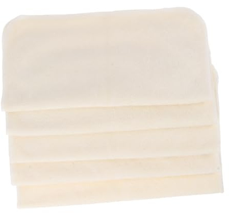 Milisten 5piezas Toalla De Saliva Para Toalla De Saliva Para Recién Nacido Para Niño Pequeño Toallitas Reutilizables Para Baño Uso Diario Casa Viaje