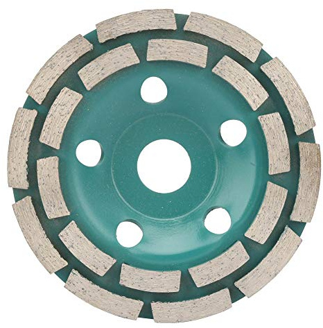 Disco a tazza per mola a segmento diamantato da 125 * 22,2 mm, disco da taglio per calcestruzzo, mola diamantata ad alta efficienza per pietra di quarzo marmo granito, con bordi
