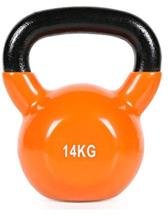 Kettlebells AGYH Gusseisen, Krafttraining for Hauptgymnastik, 4 Kg / 6 Kg / 8kg / 10 Kg / 12 Kg / 14 Kg / 16 Kg (Size : 14kg/30.8lb)