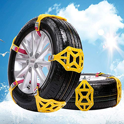 Riloer Schneeketten für LKWs - 10 PCS Anti-Rutsch-Schneeketten