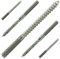 Lot de 10 vis à double filetage M12 x 120 mm - En acier inoxydable VA A2 V2A AGBERG