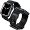 Spigen Correa Rugged Band Compatible con Apple Watch Ultra 2/1 49mm, Series 10 46mm, Series 9/8/7/6/5/4/SE 45mm, 44mm - Negro