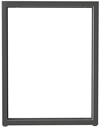 GEREP Kufengestell Tischgestell Tischkufen, Industriedesign, for DIY Esstisch, Schreibtisch, Couchtisch, Bank/D / W65×H73cm