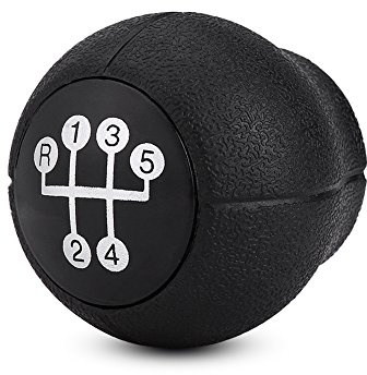 Ymiko Pomo de Palanca de Cambios de 5 Velocidades, Palanca de Cambios Automática, Balonmano, Palanca de Cambios de Palanca de Cambios de Coche de 5 Velocidades, Cabeza Compatible con B C