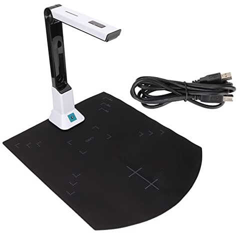 Document Camera, 8MP Auto Focusing USB Document Camera Scanner for Scanning Files Notes Picture