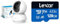 TP-Link Telecamera Wi-Fi Interno, Videocamera sorveglianza 1080P, Visione Notturna, Audio Bidirezionale + Lexar 633x Scheda Micro SD 128 GB, Scheda di Memoria microSDXC UHS-I Con Adattatore SD