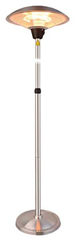 Energy Efficient Heaters,3000W Outdoor Patio Heater,Electric Infrared Heater, Three Adjustable Power Level Standing Halogen Fire Tube Heating Suitable As BBQ Party Balcony Garden