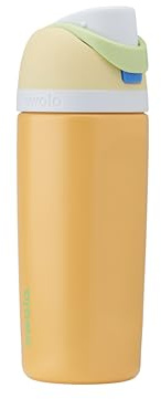 Owala Kids FreeSip Insulated Stainless Steel Water Bottle with Straw for Sports, Travel, and School, BPA-Free Sports Water Bottle, 16 oz, Treasure Hunt