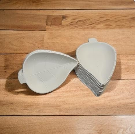 50 PZ Ciotoline aperitivo usa e getta foglia BIO monoporzioni finger food vassoio aperitivo in polpa di cellulosa ciotola snack