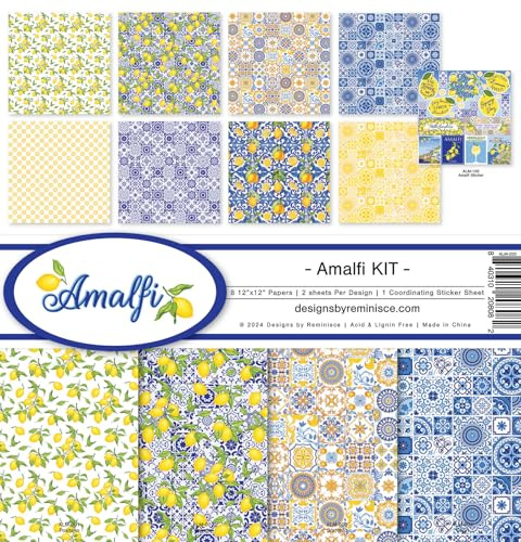 Reminisce Amalfi Scrapbook Collection Kit