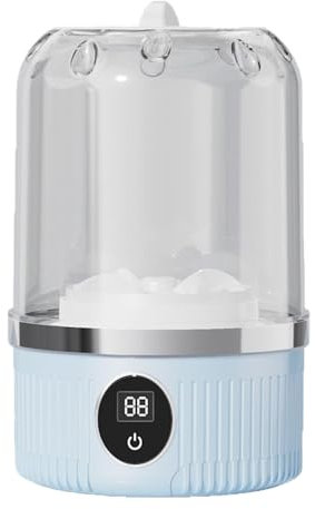 Portable Washing Machine, Mini Portable Washing Machine, Wireless Portable Laundry Cup, for Home, Apartment, Travel, Camping (blue)