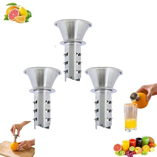 Presse-citron manuel en acier inoxydable avec couvercle à vis, filtre intégré, presse-agrumes manuel et bec verseur, presse-citron vert, facile à presser, passe au lave-vaisselle