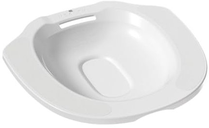 Oshhni Portable Sitz Bath, Universal Toilet Hip Bath Tub, Large-Capacity Bidet Bowl, Professional Anti-Overflow Toilet Seat for Toilet Hemorrhoids Treatment, Post Partum Care Elderly and Disabled