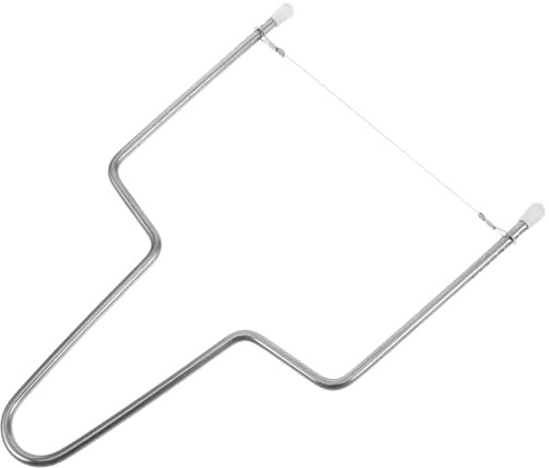 ORFOFE 2pièces Coupé-fromage Fil Métallique Trancheuse à Fromage Pour Blocs Outil De Coupe De Fromage Coupe-beurre Acier Inoxydable Fil De Coupe De Tranchage De