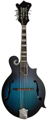 mandolina instrumento musical Mandolina estándar de 8 cuerdas estilo F adecuada para principiantes y jugadores profesionales(04)