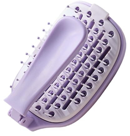 Cepillo Autolimpiante Para El Cabello Accesorios De Peinado Plegables | Peine Para Alisar El Cabello Para Mujeres Niñas Salón Hogar Viajeros Y En Piscina Y Natación