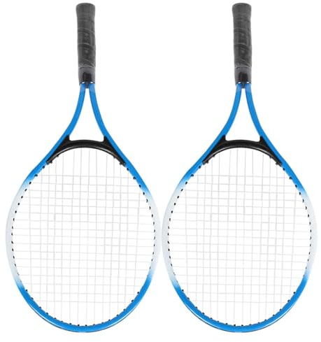 AOWINHIT Järnlegering Barn Tennisracket Nybörjarträningsracket med Bärväska för Ungdomsspelare Slitstark och Ergonomisk Design